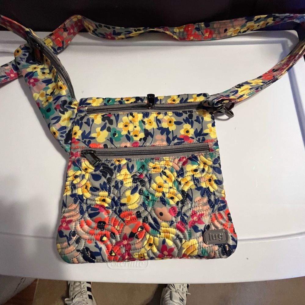 Lug Women's Colorful Floral Crossbody Bag